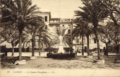 CPA Cannes le Square Brougham 