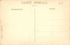 CPA Menton vu de la Plage 