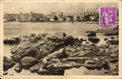 CPA Cote d'Azur Cannes Alpes Maritimes les Hotels vus du Palm Beach Casino 