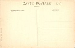 CPA Menton vu de la plage 