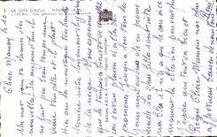 CPA La Cote d'Azur Menton A M vue generale du Vieux Menton 