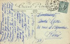 CPA Menton vue prise du Mole 