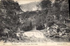 CPA Environs de Nice les Gorges Saint Andre 