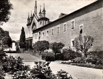 CPA La Cote d'Azur Nice les Jardins et Monastere de Cimiez 