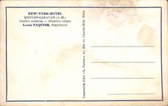CPA New York Hotel Menton Garavan A M 
