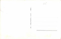 CPA Menton vue prise de Garavan 