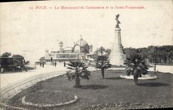 CPA Nice le Monument du Centenaire et la Jetee Promenade 