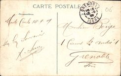 CPA Mente Carlo les Jardins et le Casino 