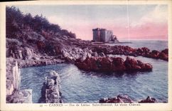 CPA Cannes Iles de Lerins Saint Honorat le Vieux Chateau 