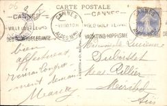 CPA Abbaye de Lorins Cloitre Inferieur 