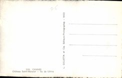 CPA Cannes Chateau Saint Honorat Ile de Lerins 