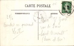 CPA Cannes Panorama pris des Pins de la Californie 