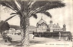 CPA Nice Palais de la Jetee 