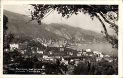 CPA Menton vue generale prise de Carnoles 