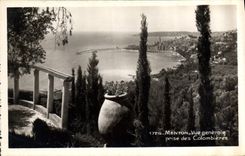 CPA Menton vue generale prise des Colombieres 