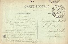 CPA Cannes Coucher de Soleil sur l'Esterel 