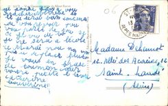 CPA Nice vue generale prise du Mont Boron 