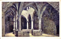 CPA Abbaye de N D de Lerins Ile Saint Honorat Cloitre Interieur du Monastere fortifie 