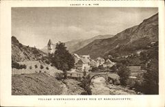 CPA Agenda PLM 1926 Village d'Entraunes entre Nice et Barcelonnette 