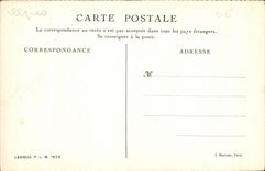 CPA Agenda PLM 1926 Village d'Entraunes entre Nice et Barcelonnette 