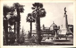 CPA Nice les Jardins Albert Ier 