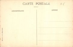 CPA Menton vu de la Plage 