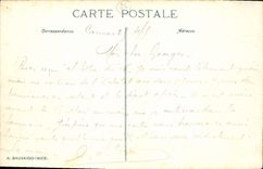 CPA Cannes les Mouettes sur la Plage et le Suquet 