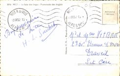 CPA Nice la Baie des Anges Promenade des Anglais 