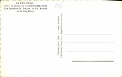 CPA La Cote d'Azur la Route de la corniche d'or les rochers du Trayas le Pic Aurele et le Cap Roux 