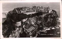 CPA Monaco le Rocher 