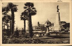 CPA Cote d'Azur Artistique Nice La Jetee Promenade et les Jardins Albert Ier 