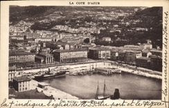 CPA La Cote d'Azur Nice Interieur du Port 