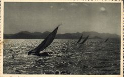 CPA La Cote d'Azur Voiliers et l'Esterel 