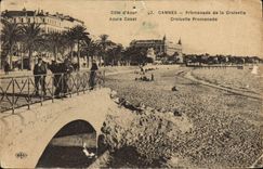 CPA Cote d'Azur Cannes Promenade de la Croisette 