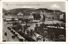 CPA Nice Place Massena le Casino et les Jardins 