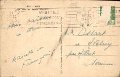 CPA Nice Un coin du Jardin Albert 1er