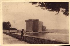CPA Abbaye de N D de Lerins Ile Saint Honorat 