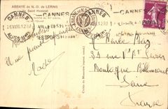 CPA Abbaye de N D de Lerins Ile Saint Honorat 