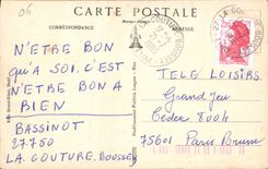 CPA Beuil Alpes Maritimes Effet de Neige 