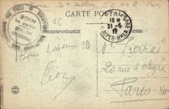 CPA Nice Vue generale des Jardins et Baie des Anges 