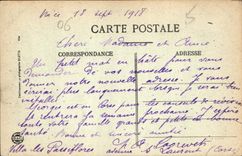 CPA Nice Vue prise entre les Pins Mont Boron 