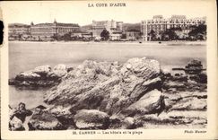 CPA Cannes les Hotels et la Plage 