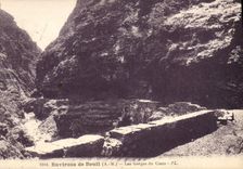 CPA Environs de Beuil A M Les Gorges du Cians 