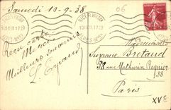 CPA Nice Palais de la Jetee a travers les Palmiers 