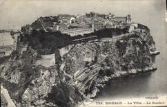 CPA Monaco La Ville Le Rocher 