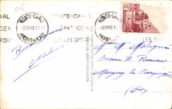 CPA Monaco Les Jardins Exotiques 