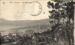 CPA Cannes Vue generale 