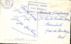 CPA La Cote d'Azur Cannes Vue generale le Port et le Casino 