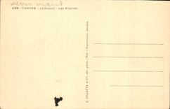 CPA Cannes le Suquet les Regates Bateaux