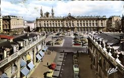 CPA Nancy Hotel de Ville et Statue de Stanislas 